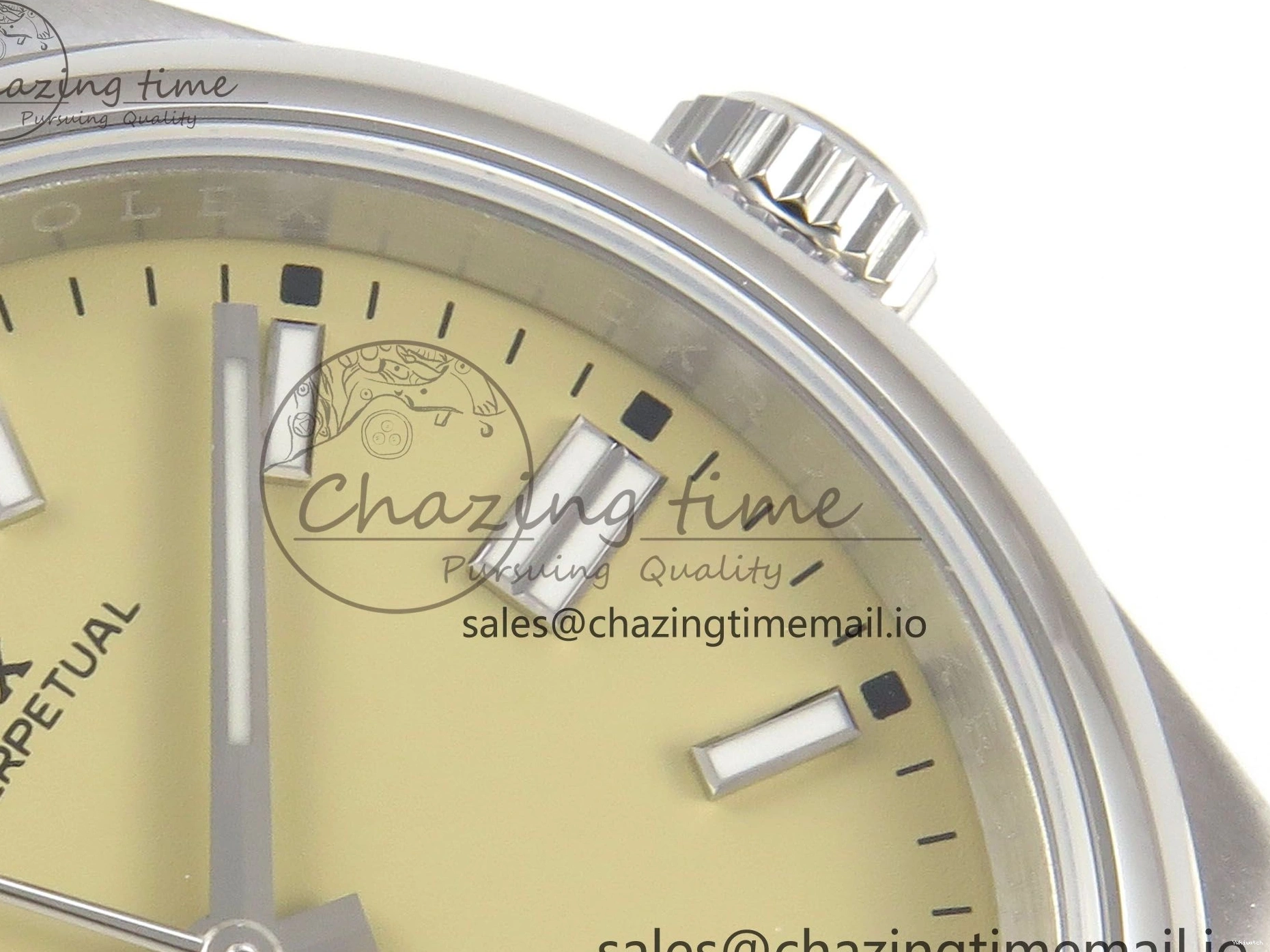 2025 904L Pistachio 36mm Edition KRF Best Beige Perpetual Oyster 126000 A2824 Dial Steel 1:1 0524